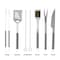 Hastings Home BBQ Grill Stainless Steel Tool Set Grilling Accessories Aluminium Storage Case wit Spatula, Tongs 382618HVS - alternate 2